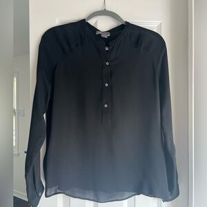Vince Black Silk Shirt (XS)